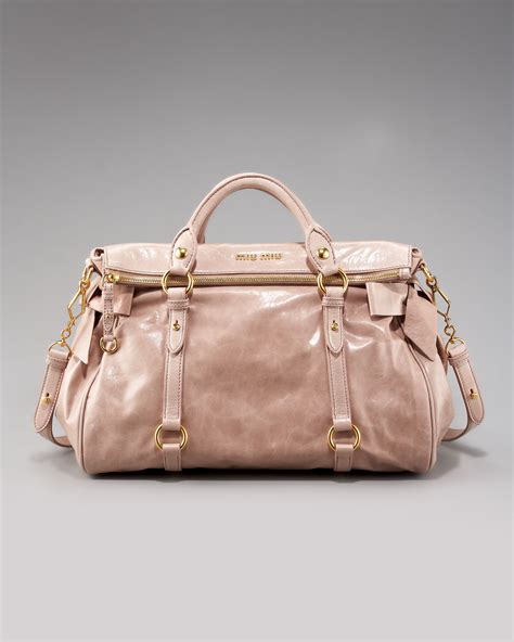 miu miu bow bag pink|miu michael bags for women.